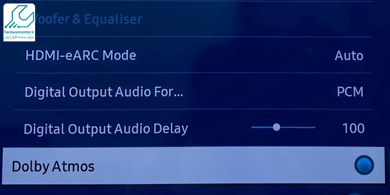 استفاده از Dolby Atmos در تلویزیون پاناسونیک